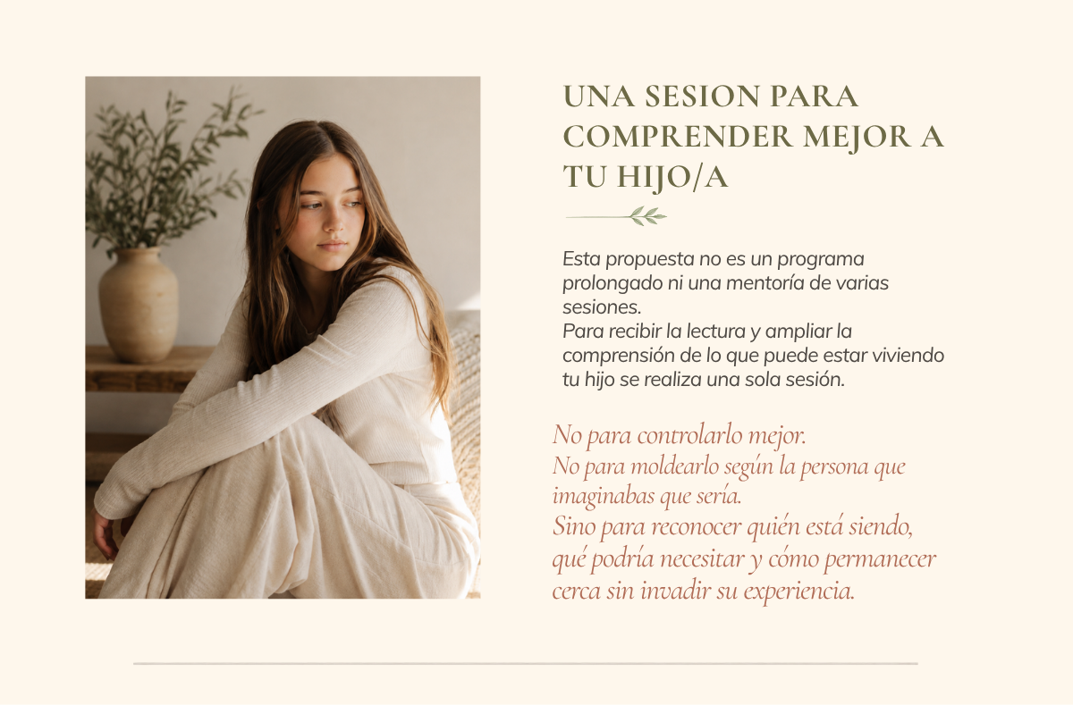 Una sesión para comprender mejor a tu hijo/a