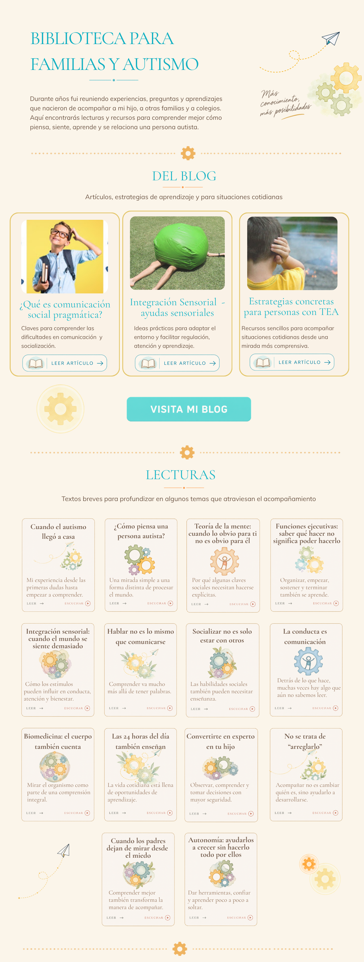 Biblioteca para Familias: lecturas y recursos para familias