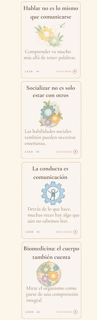 Lecturas: tarjetas 6 a 9