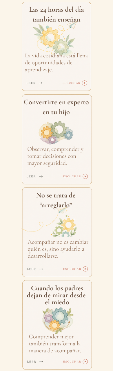 Lecturas: tarjetas 10 a 13