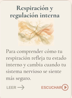 Respiración y regulación interna