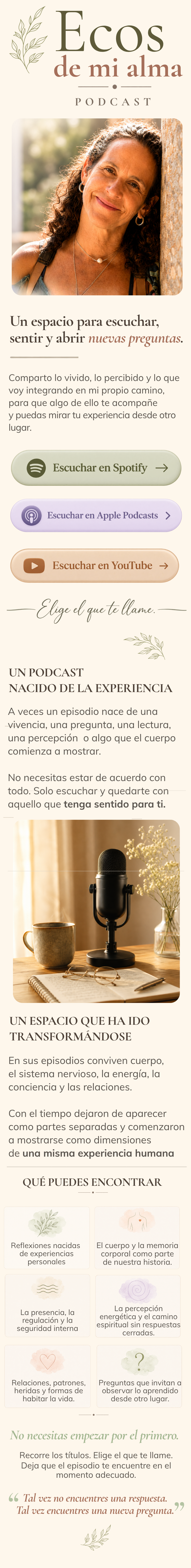 Ecos de mi alma — Podcast de Marisa Angulo