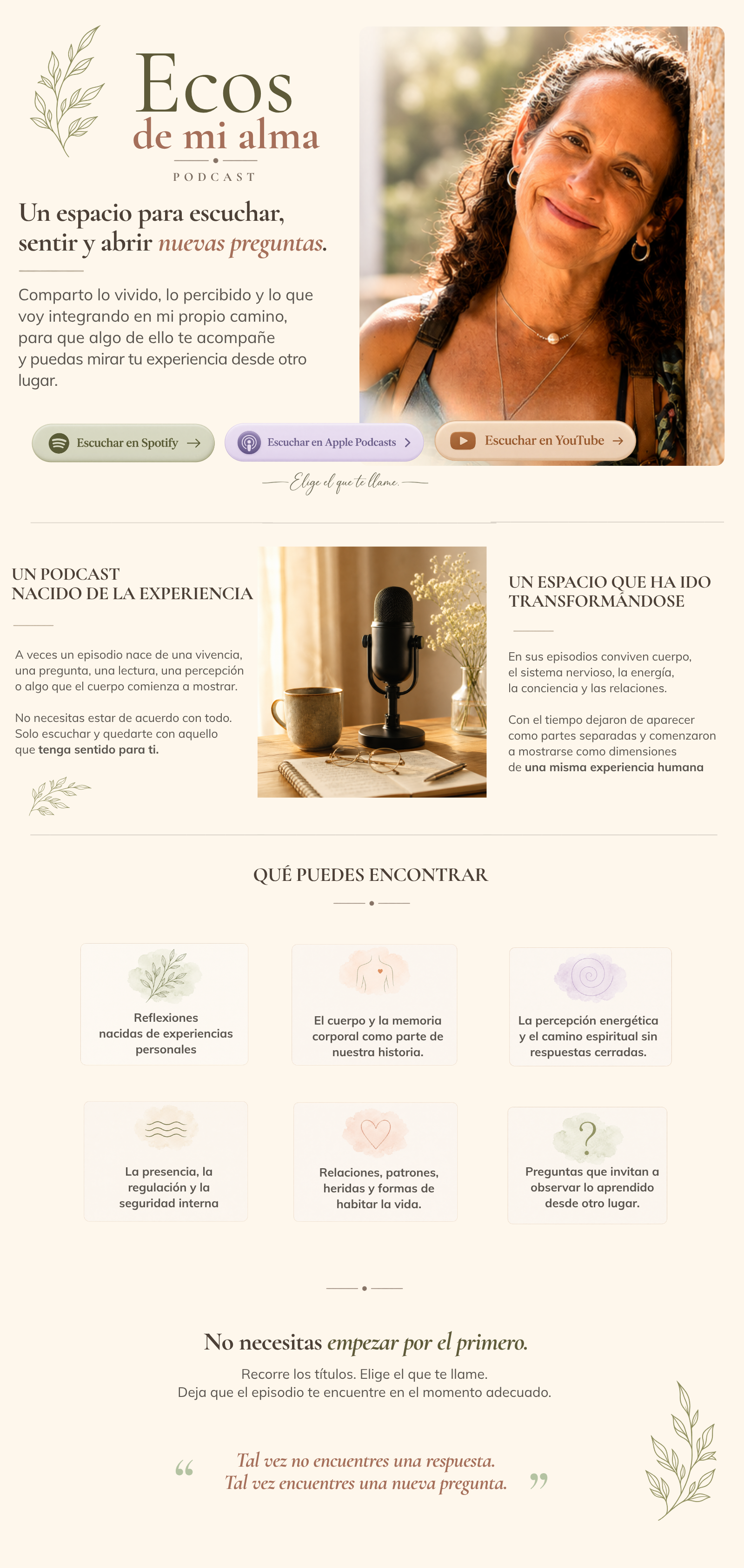 Ecos de mi alma — Podcast de Marisa Angulo