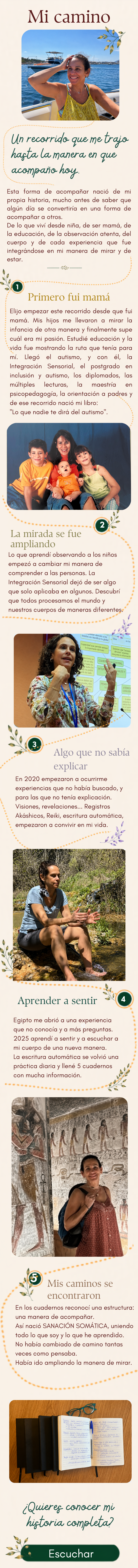 Mi camino: un recorrido por la historia y la manera de acompañar, de Marisa Angulo