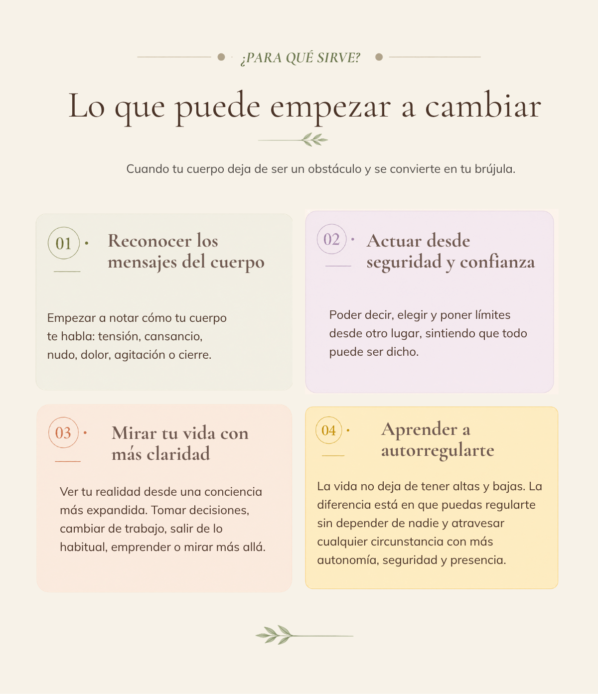 Lo que puede empezar a cambiar